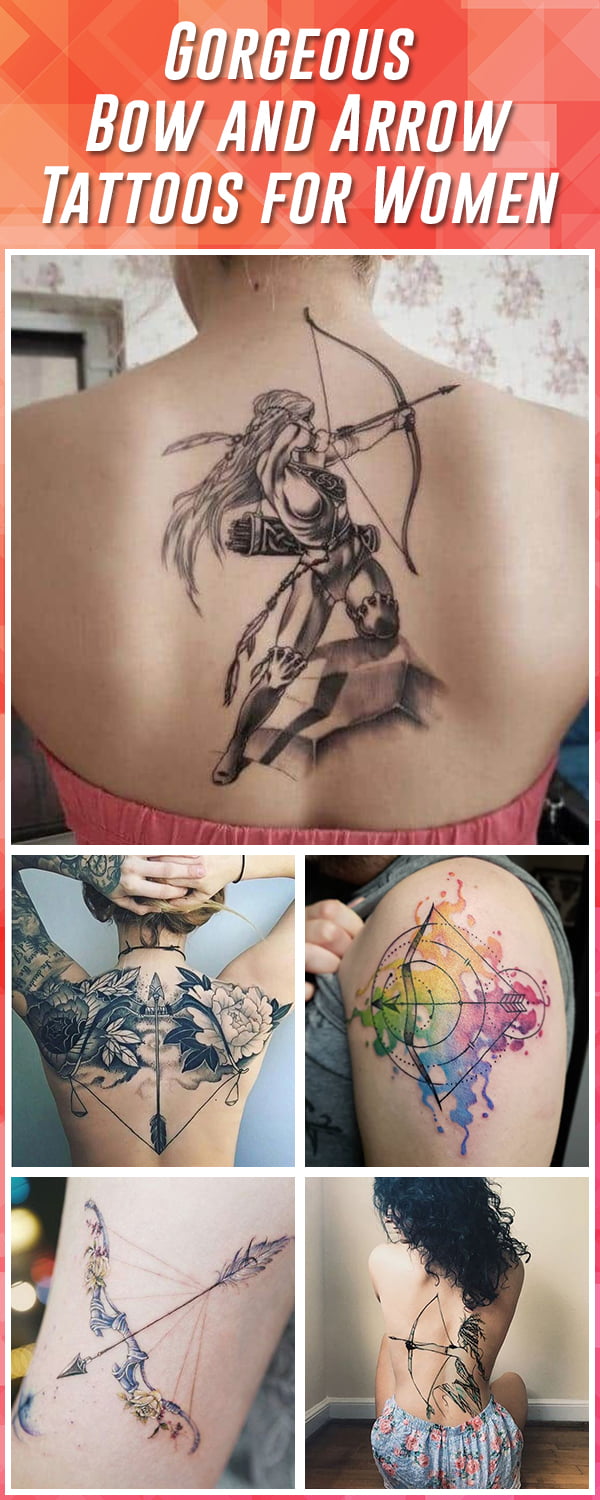 Best Bow and Arrow Tattoos for Women Arrow Tattoo