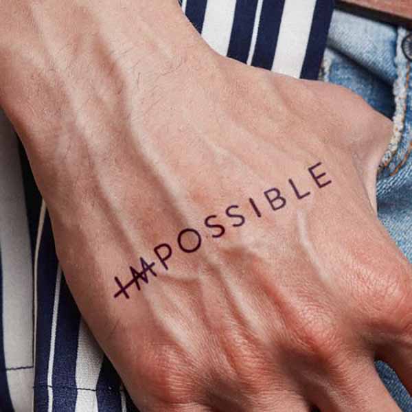 IM Possible Faith Hand Tattoo Design, Faith Tattoos