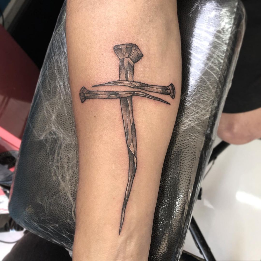 Nailed to the Cross Tattoo, Cross Tattoos