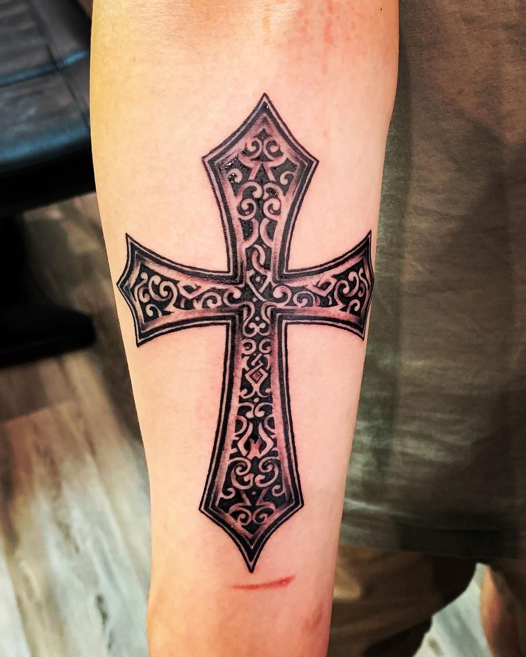 40 Cross Tattoo Design Ideas To Keep Your Faith Close  Saved Tattoo