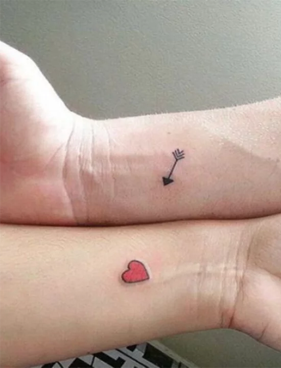 Love Tattoos, Beautiful Bird Symbolizes Love