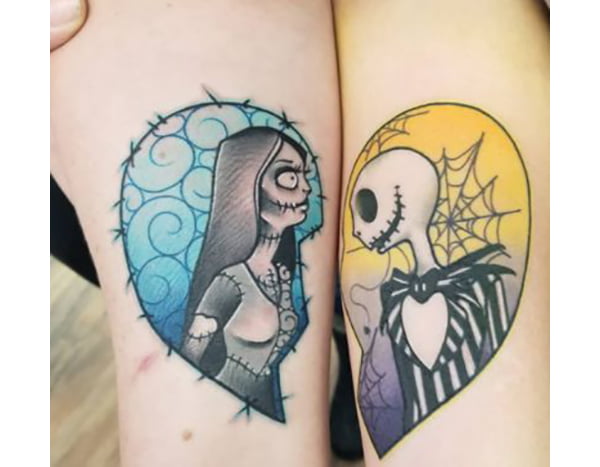 Love Tats for Nightmare Before Christmas Fans