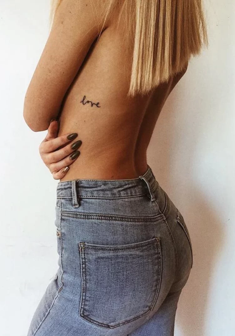 Love Tattoo Inked by Tattoo Artist