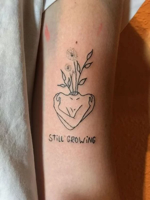 Pretty Ink for Personal Growth Tattoo Designs