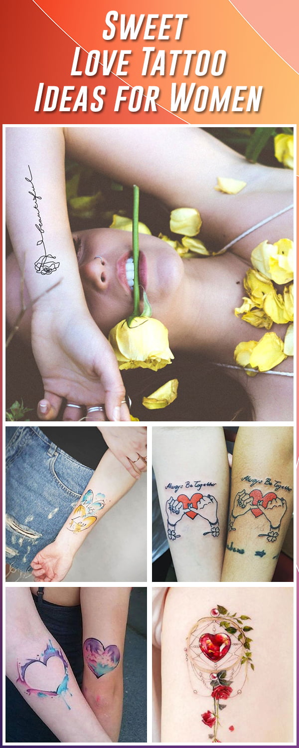 Best Love Tattoos for Women