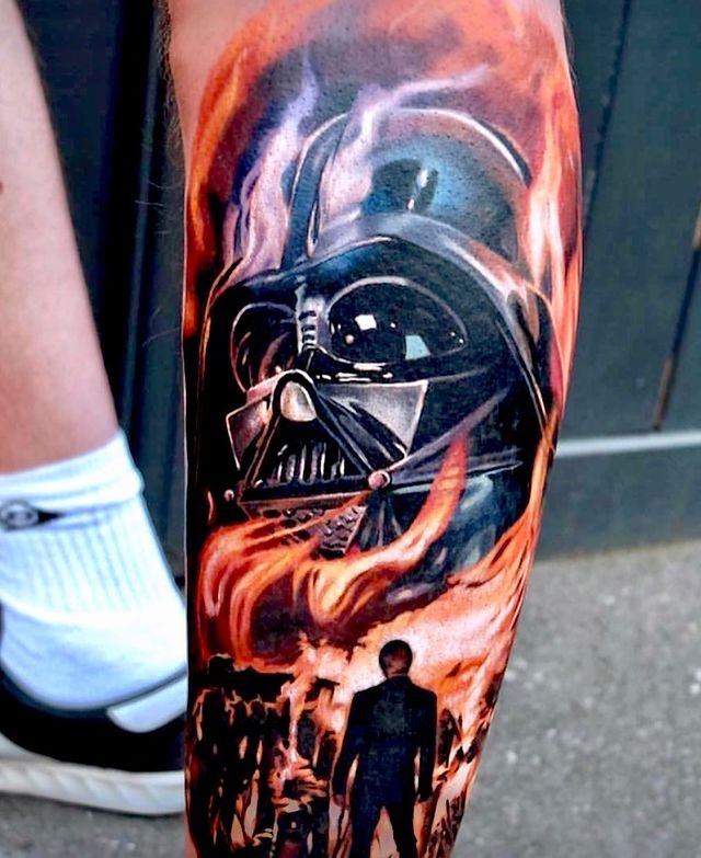 Darth Vader Star Wars Tattoo Ideas
