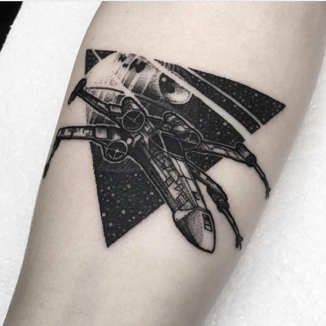 X-Wing Flight Star Wars Tattoo Ideas