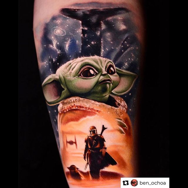 The Mandalorian Star Wars Tattoo Ideas