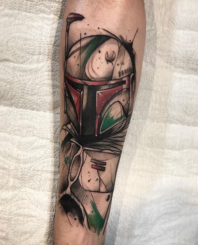 Boba Fett Star Wars Tattoo