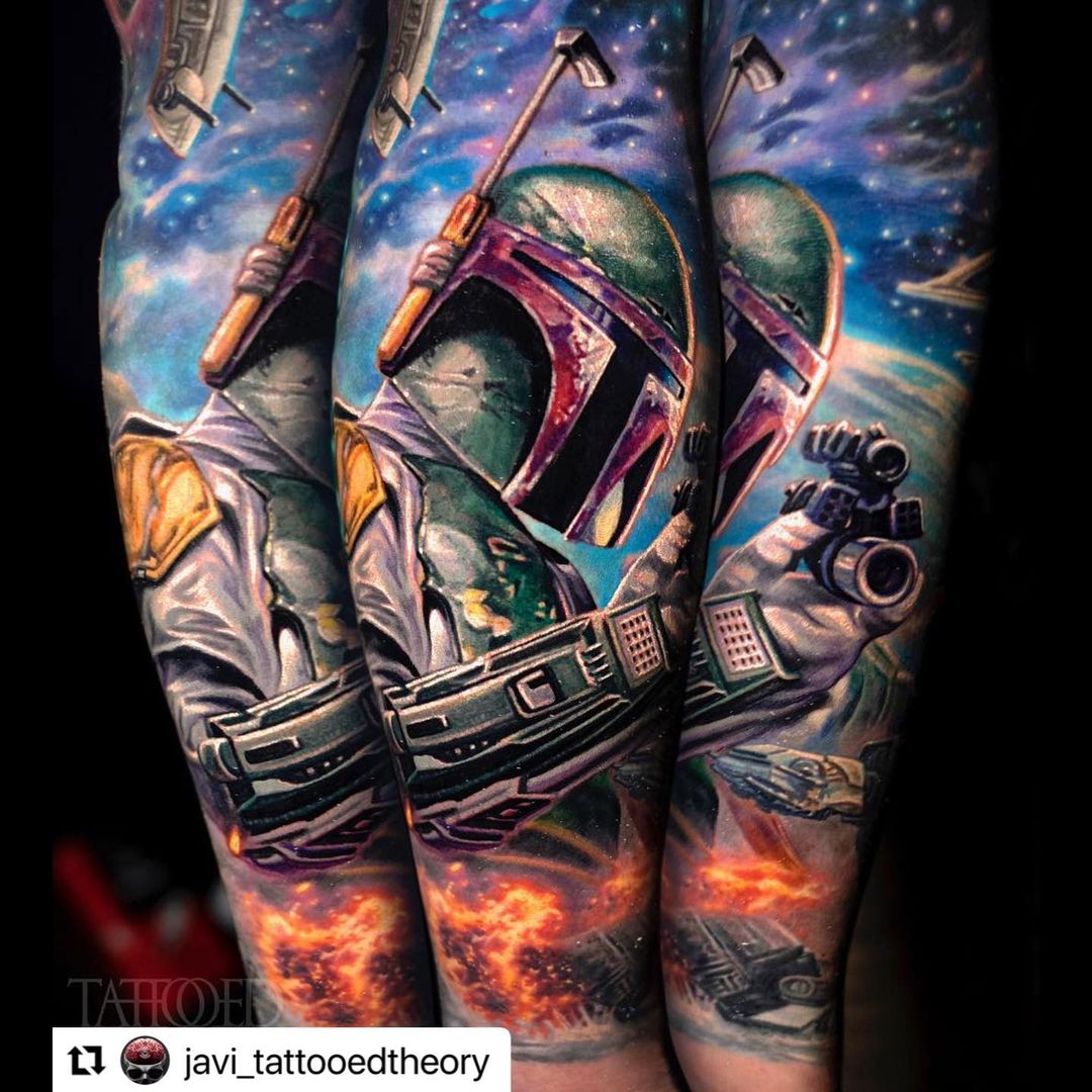 Boba Fett Star Wars Tattoo Ideas