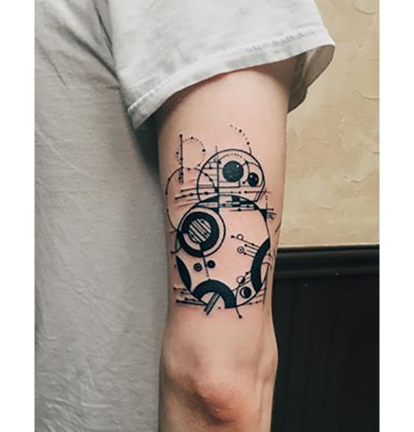 BB-8 Droid Star Wars Tattoo Ideas