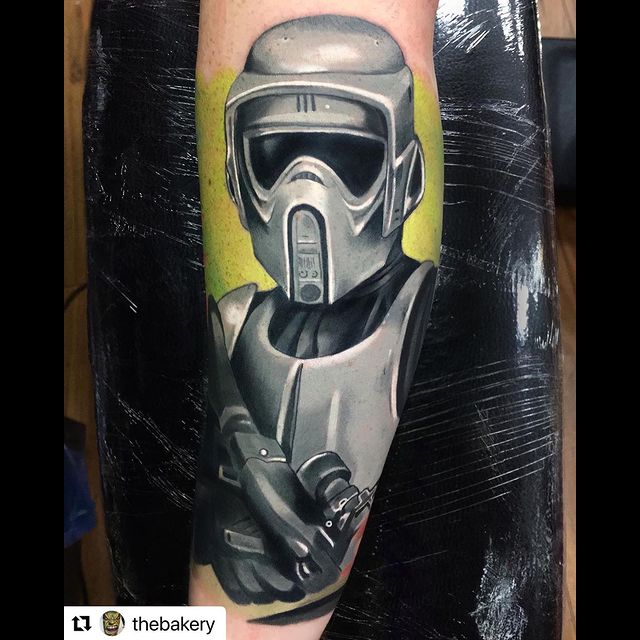 Speeder Stormtrooper Star Wars Tattoos