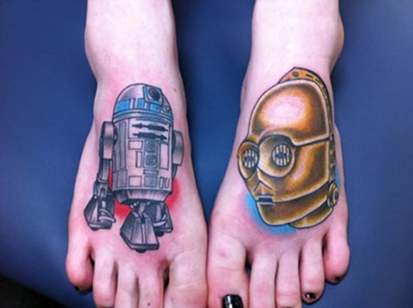 Two Droids Star Wars Tattoo