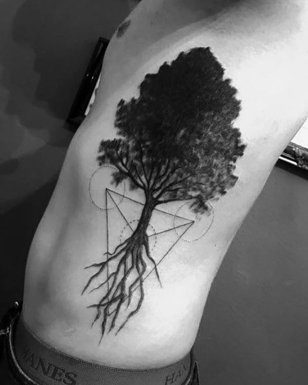 60 Small Tree Tattoos For Men  2021 Inspiration Guide