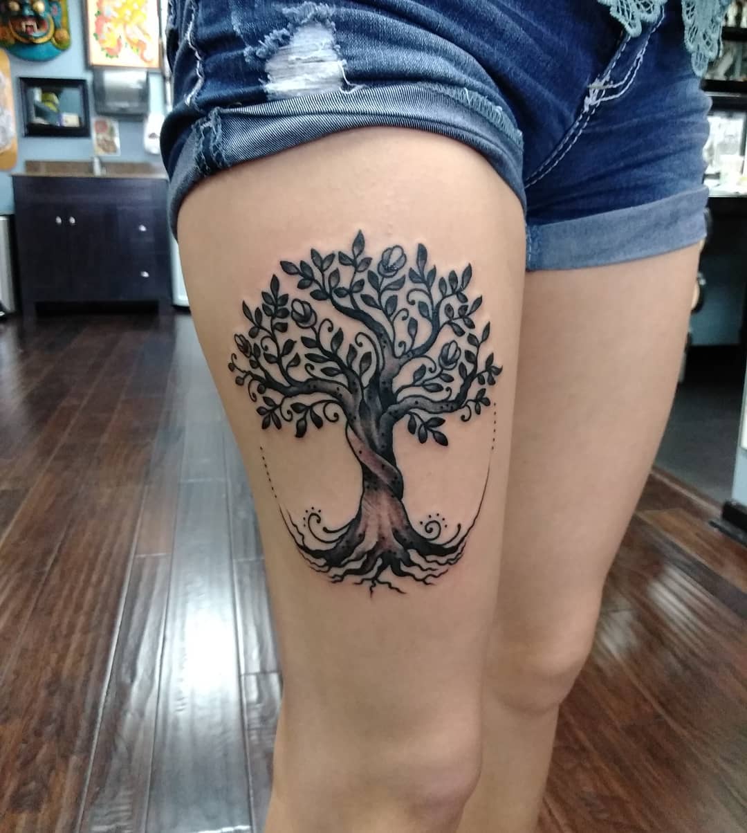 Tree of Life with Thigh Placement