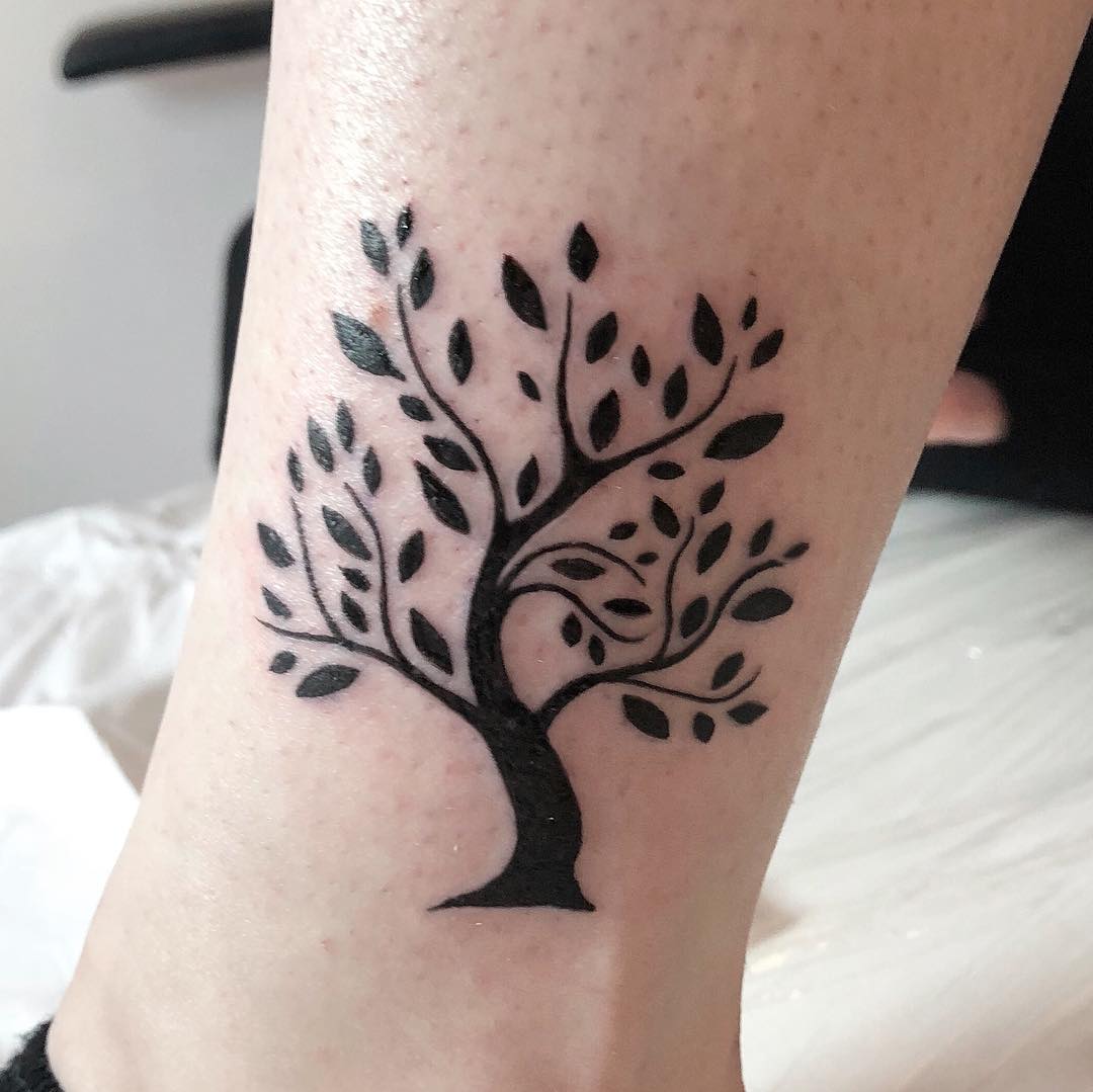 Black Is Beautiful Dancing Tree popular tree tattoos