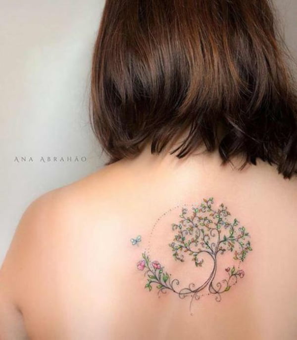 Better than the Garden of Eden, olive tree tattoo, Life Tattoo