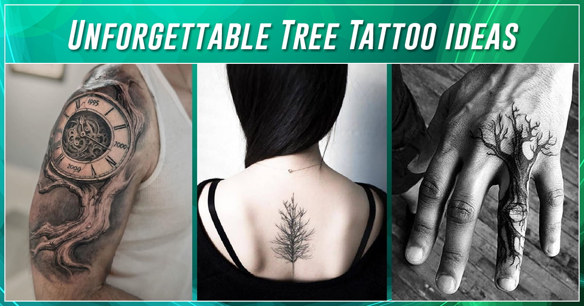 21 Kickass Tree Tattoos for Men and Women and their Meaning  Click A Tree