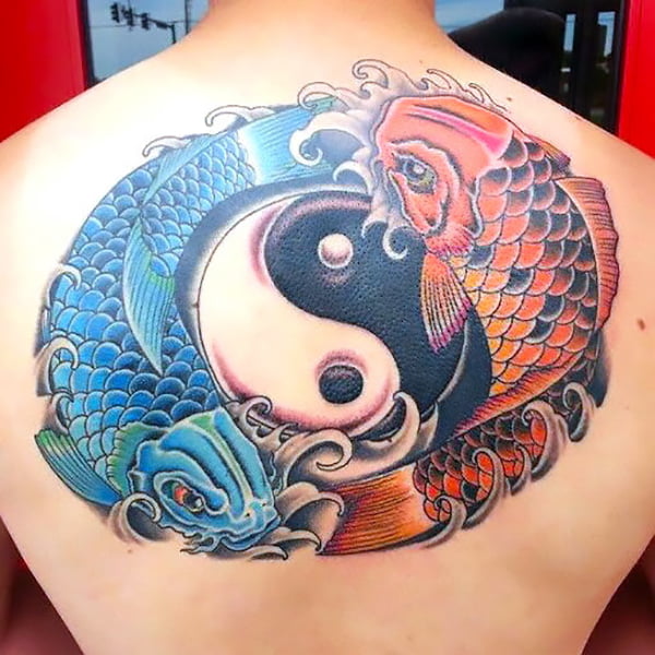 Traditional Japanese Yin-Yang Tattoo