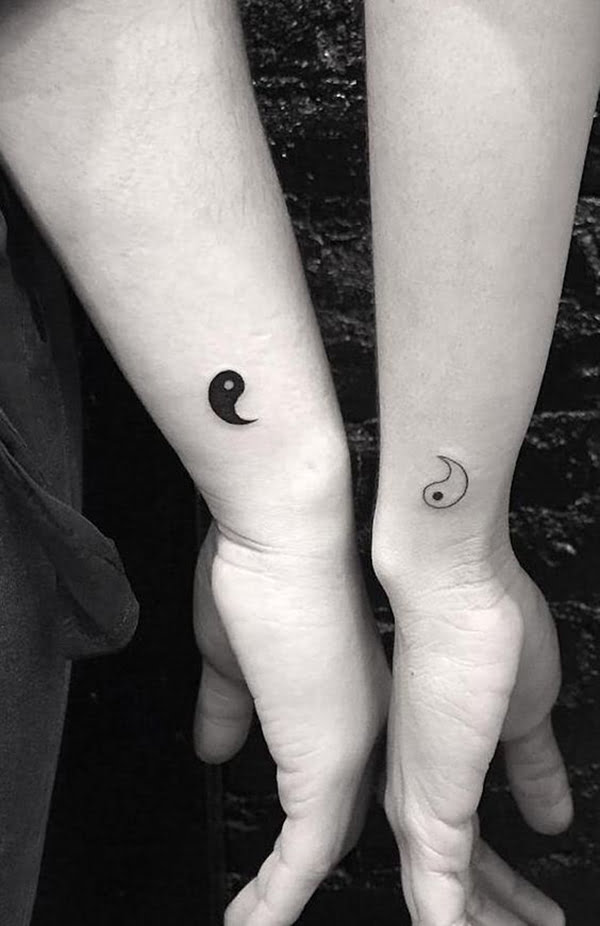 Matching Yin Yang Tattos