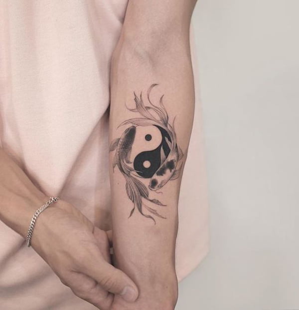 Swimming Fish Yin Yang Tattoo Meaning