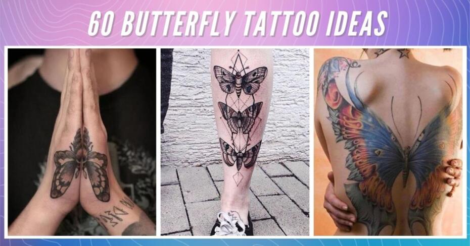 simple butterfly tattoo ideas