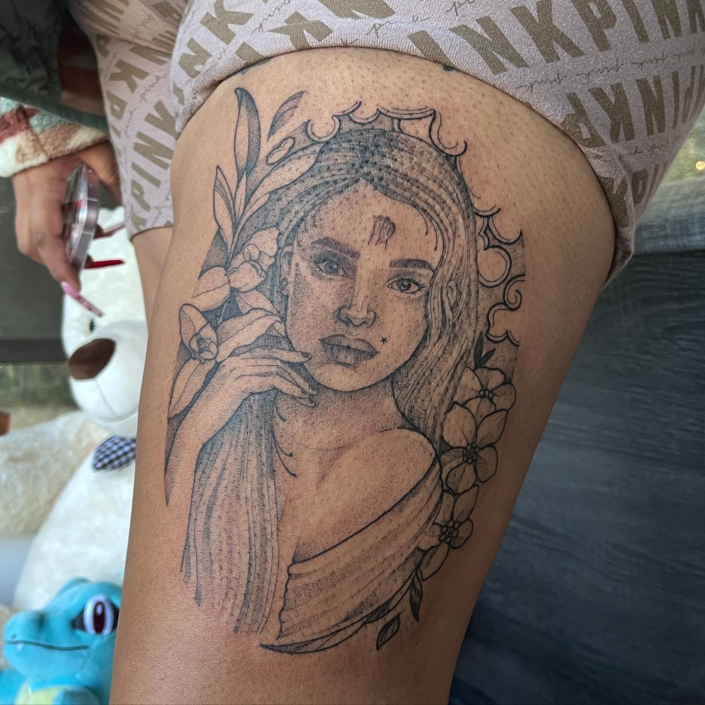 Virgo Tribal Tattoo