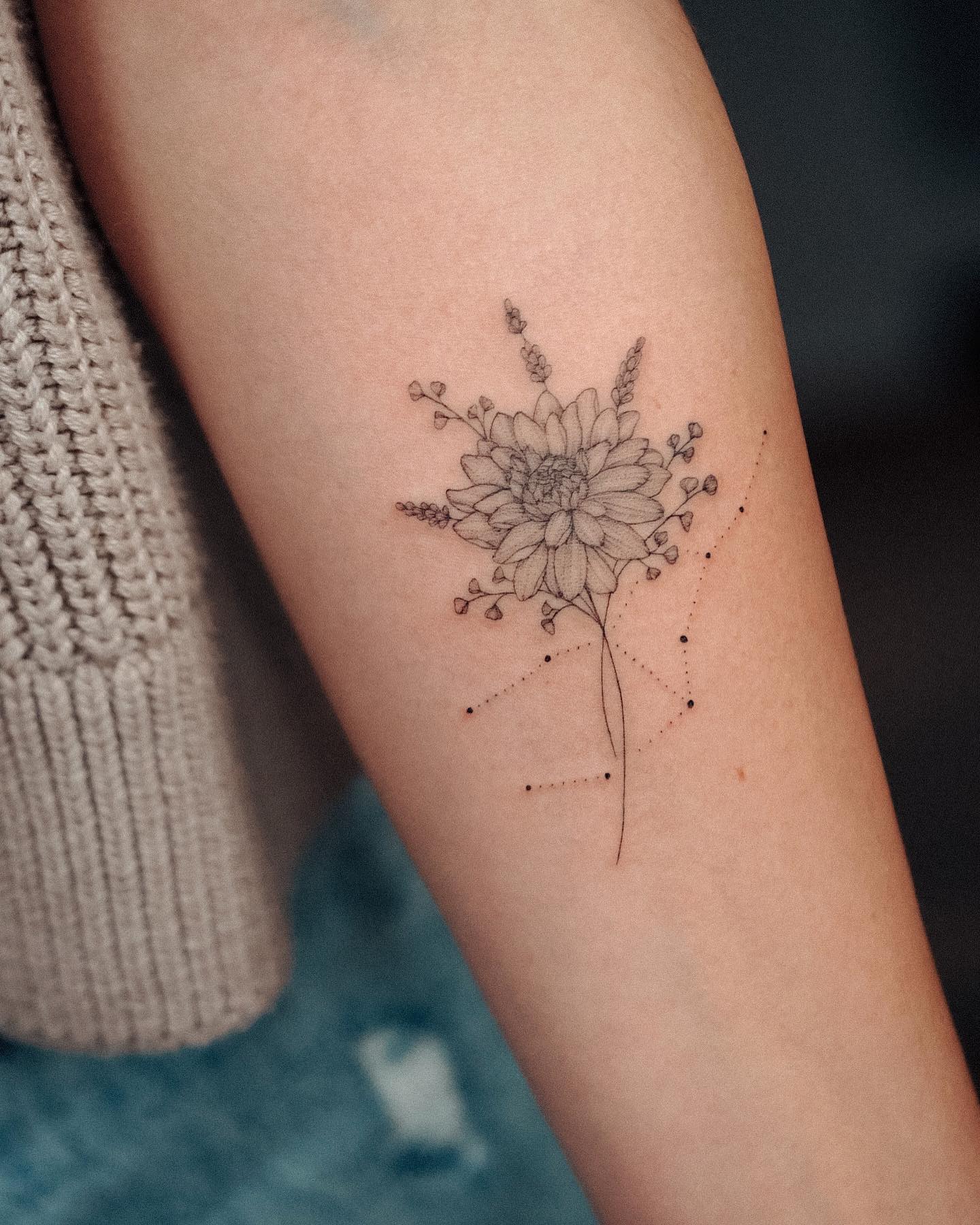 Virgo Star Tattoo