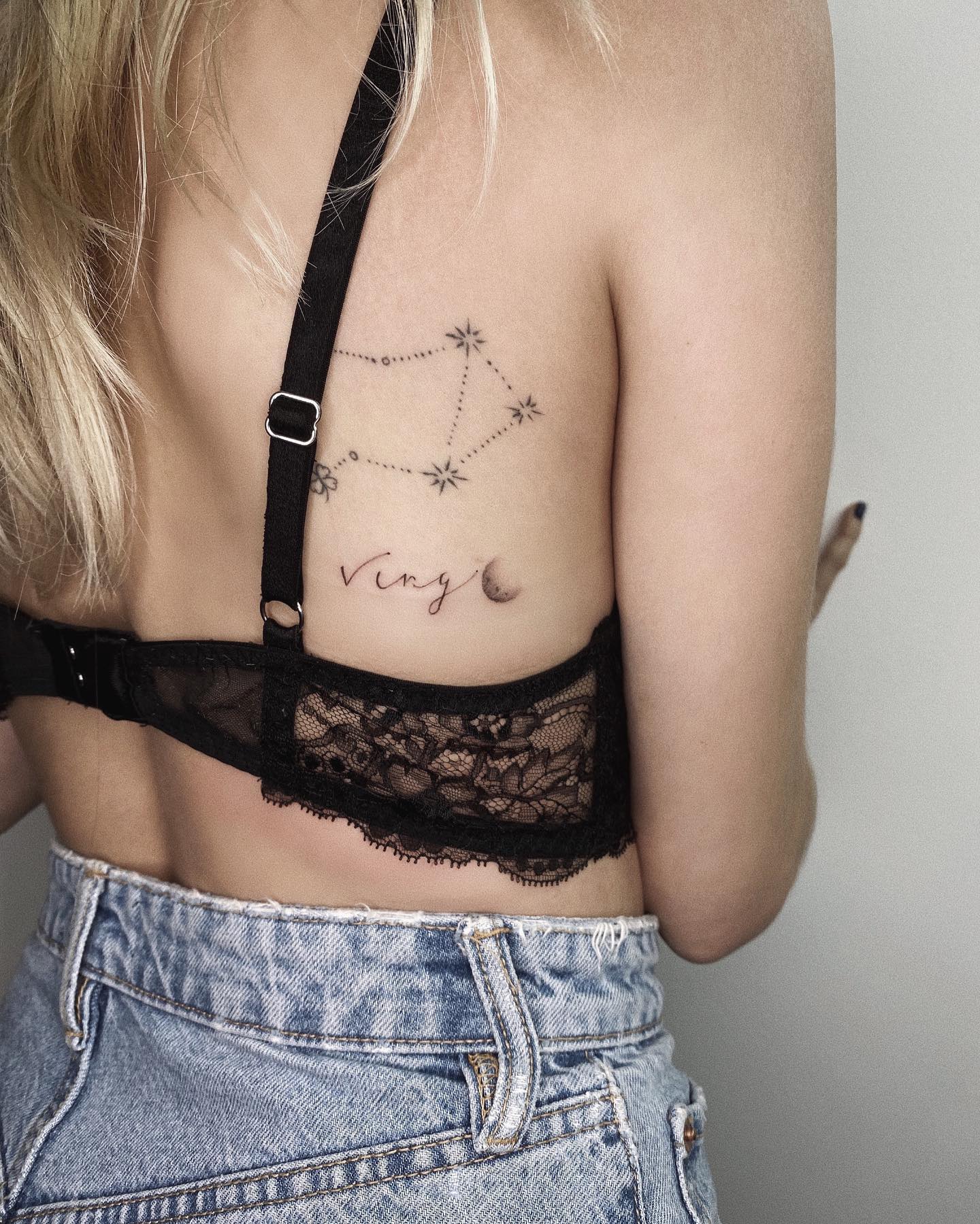 Virgo Moon Tattoo